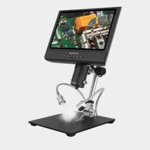 Digital Microscope with Dual LED Lights